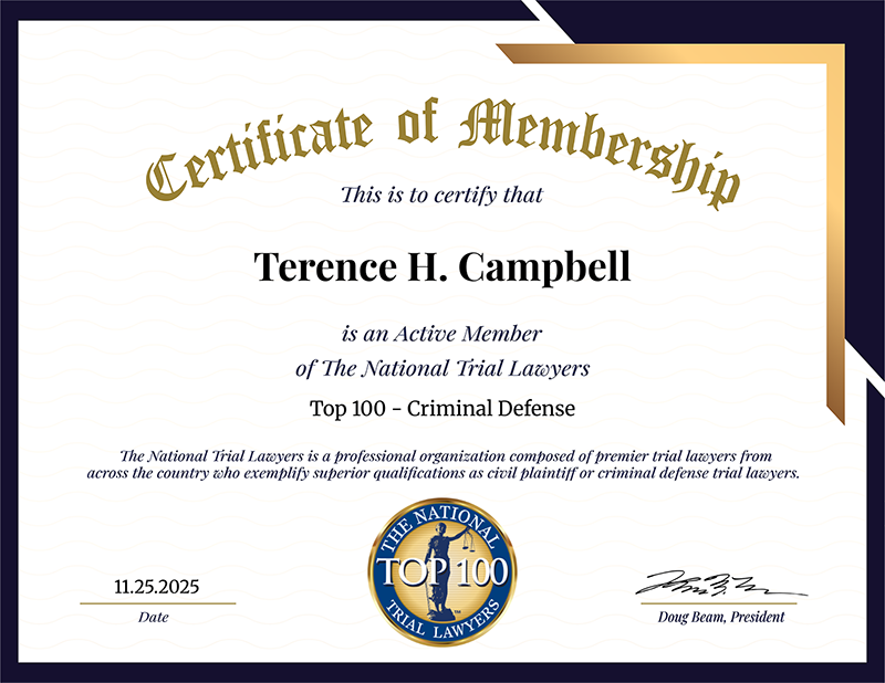 Terry Campbell Lawyer Of The Year